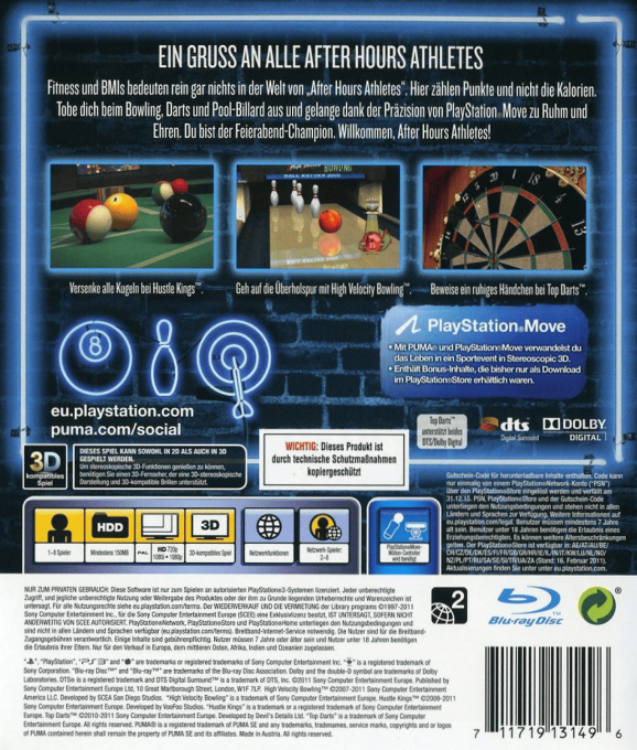 After Hours Athletes - Dos