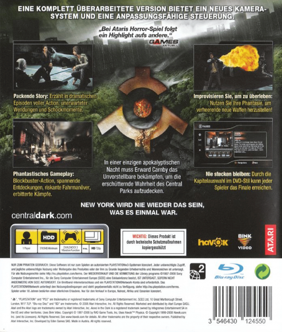 Alone in the Dark : Inferno - Dos