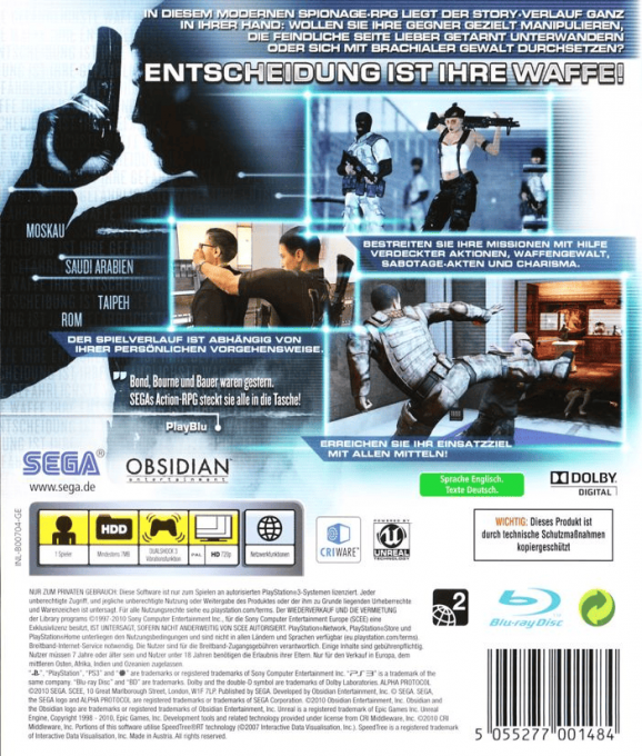 Alpha Protocol - Dos