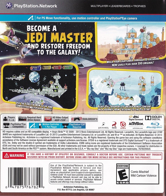 Angry Birds Star Wars - Dos