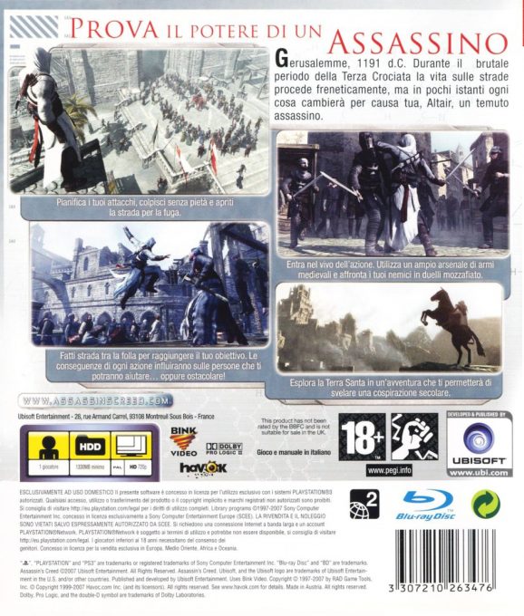 Assassin's Creed - Dos
