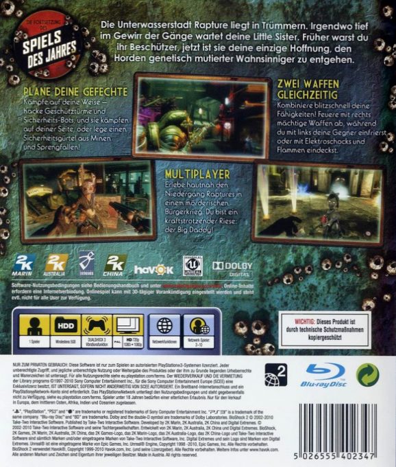 Bioshock 2 - Dos