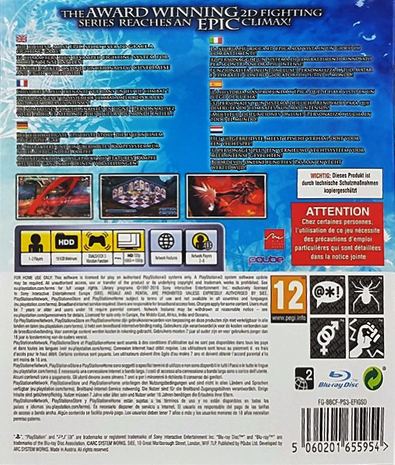 BlazBlue - Central Fiction - Dos