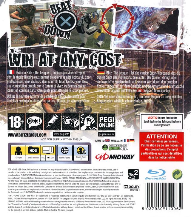 Blitz : The League II - Dos