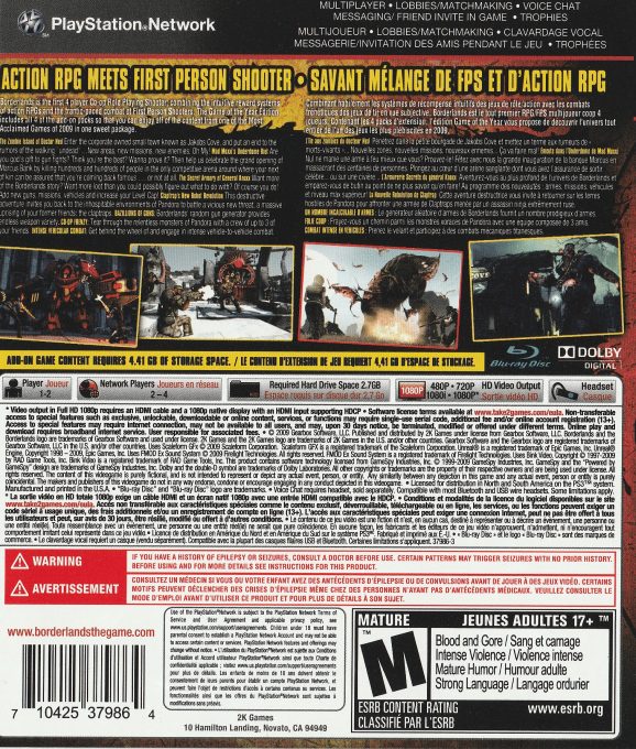 Borderlands 2 Game of the Year Edition - Dos