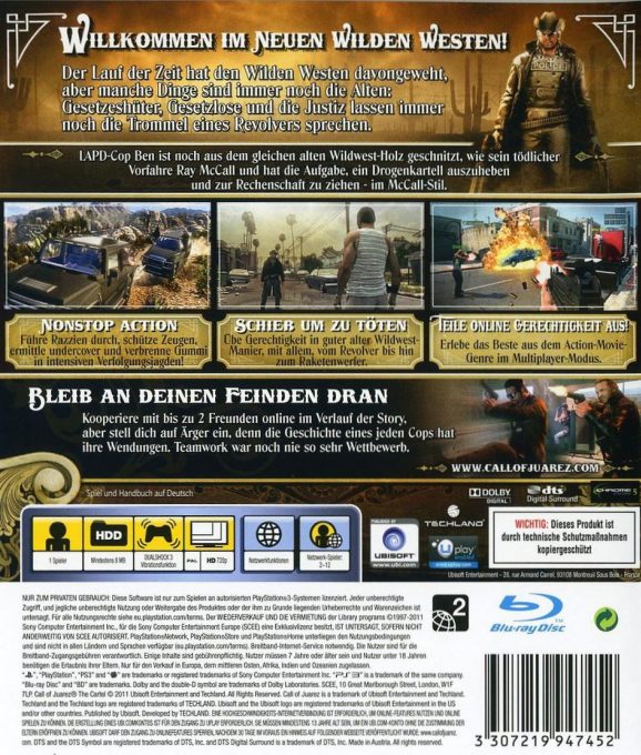 Call of Juarez : The Cartel - Dos