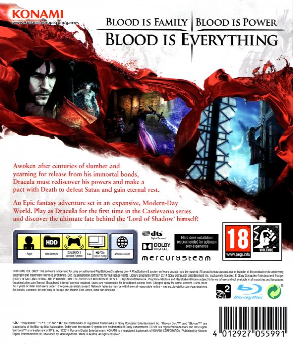 Castlevania : Lords of Shadow 2 - Dos