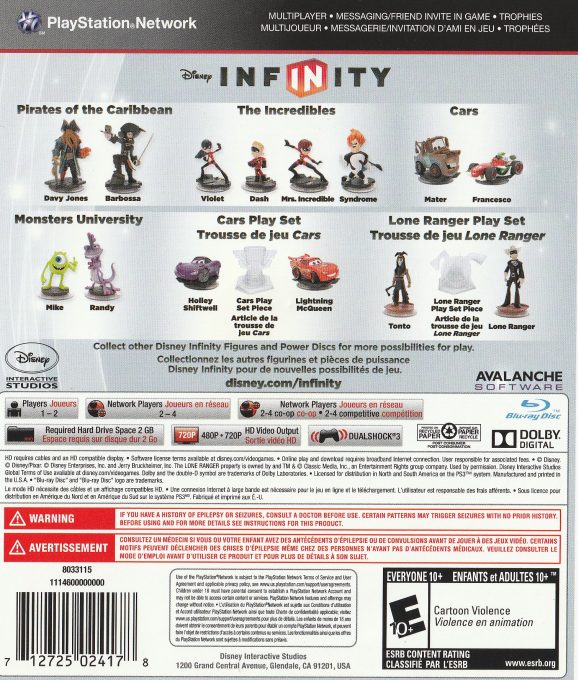 Disney Infinity dos
