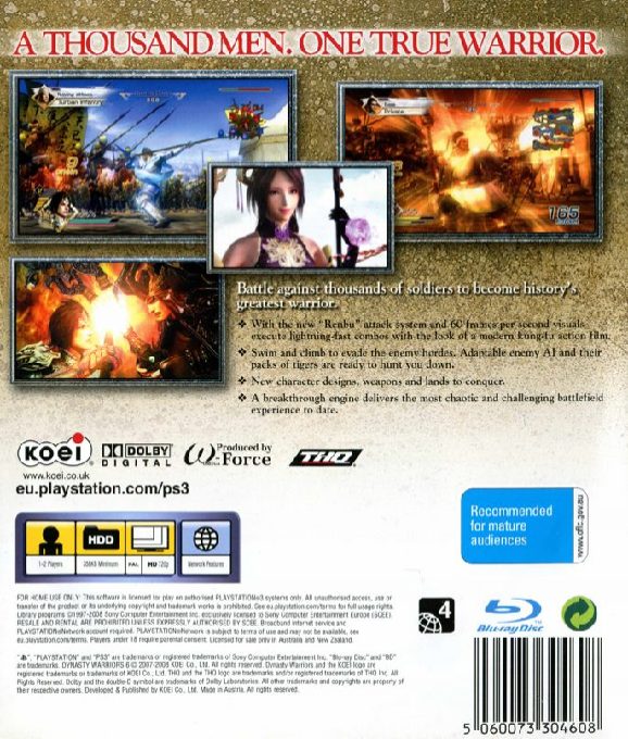 Dynasty Warriors 6 dos