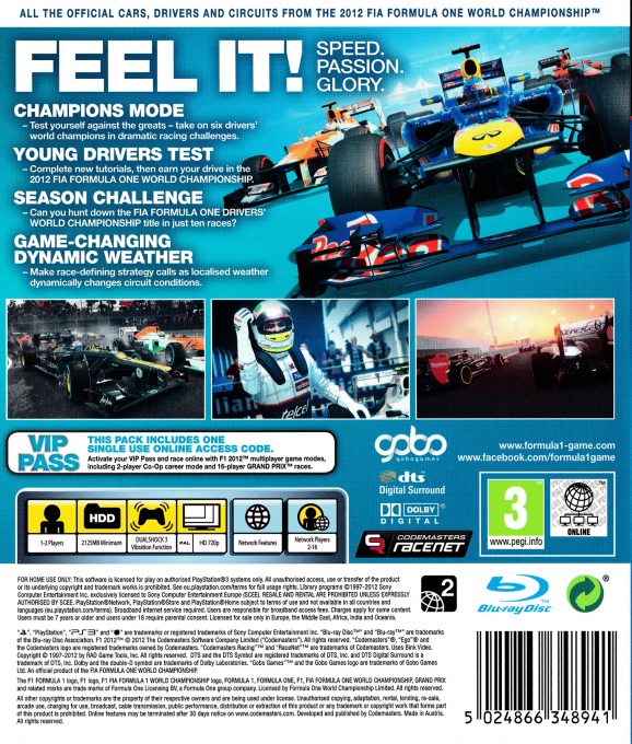 F1 2012 dos