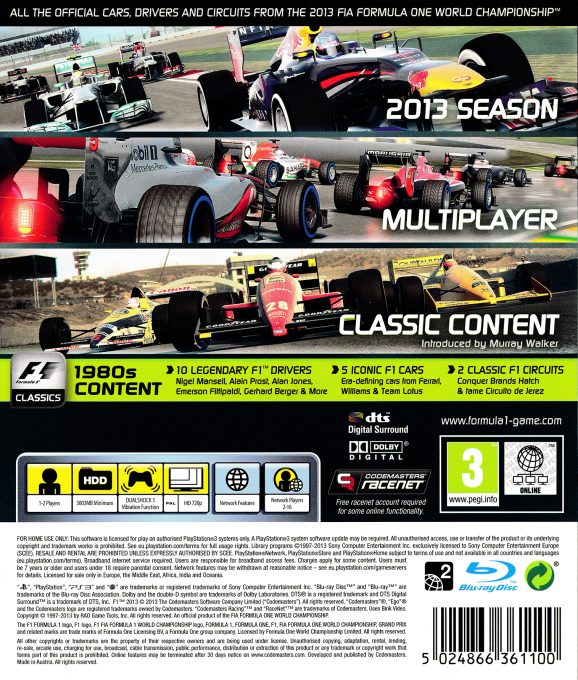 F1 2013 dos