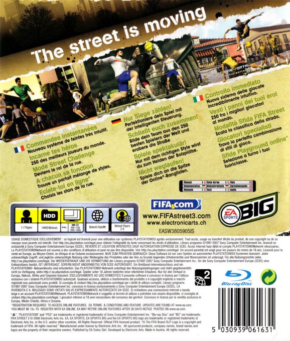Fifa Street 3 - Dos
