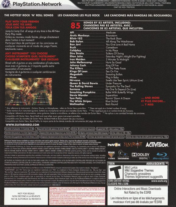 Guitar Hero 5 dos