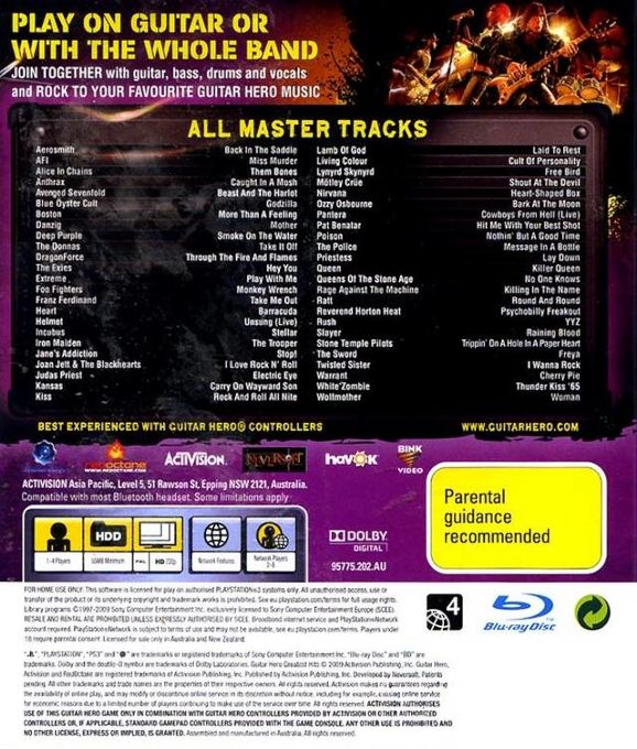 Guitar Hero : Smash Hits dos