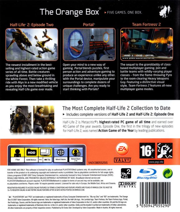 Half-life 2 / The Orange Box dos