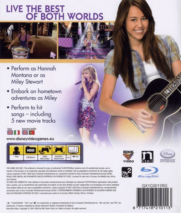 Hannah Montana : Le Film dos