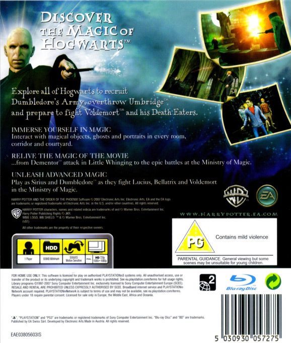 Harry Potter Et L'ordre Du Phénix dos