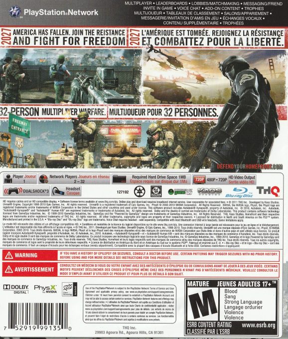Homefront dos
