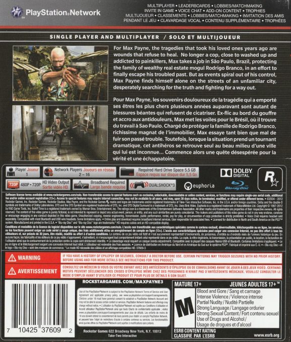 Max Payne 3 dos
