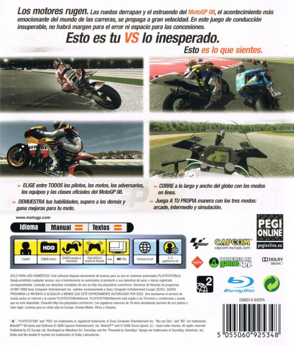 Motogp 08 dos