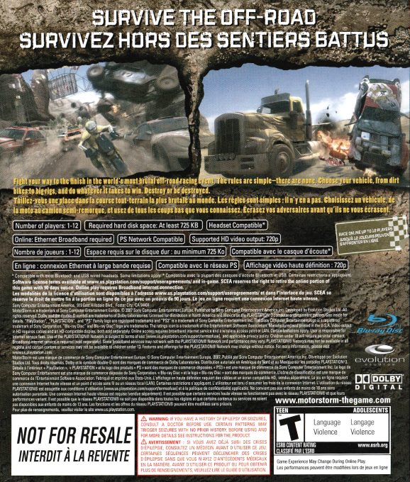 Motorstorm dos