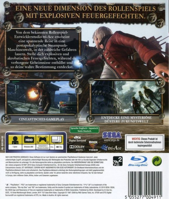 Resonance Of Fate dos