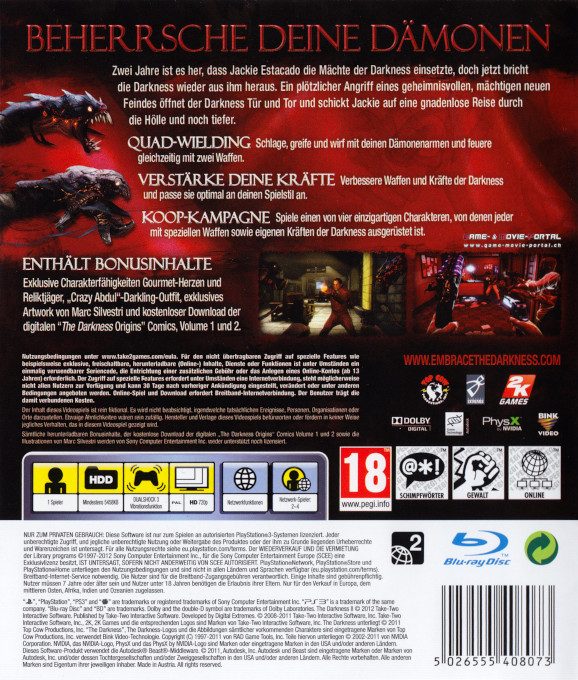The Darkness II dos
