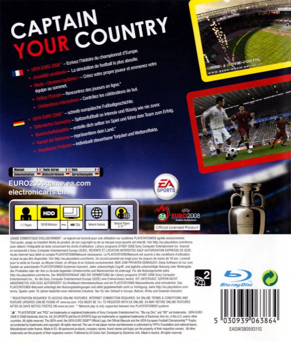 Uefa Euro 2008 dos
