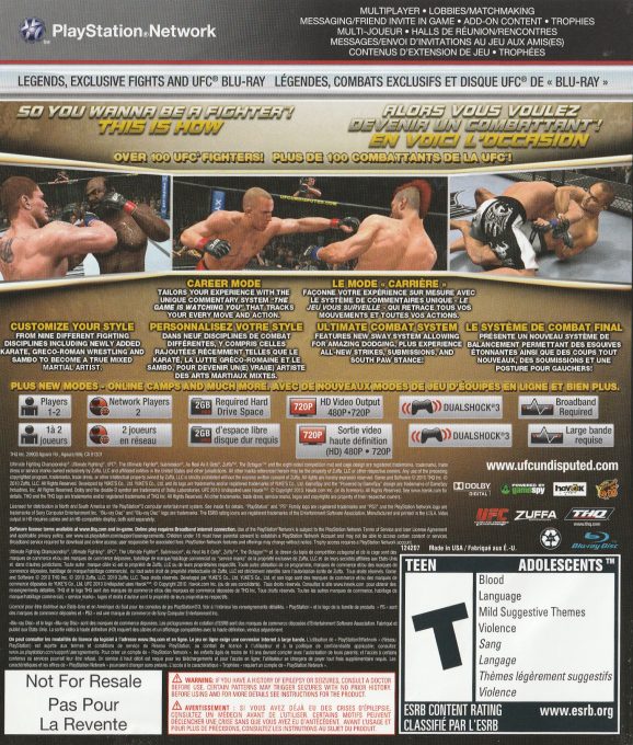 UFC Undisputed 2010 dos