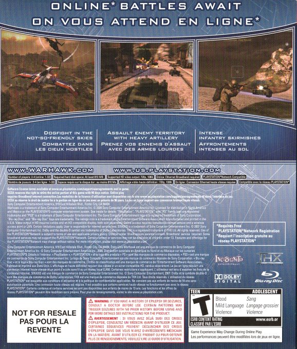 Warhawk dos