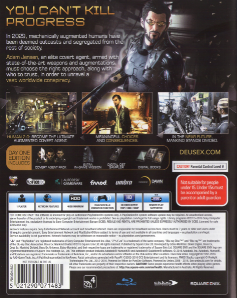 Deus Ex - Mankind Divided - Dos