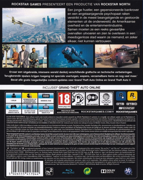 Grand Theft Auto 5 - Dos