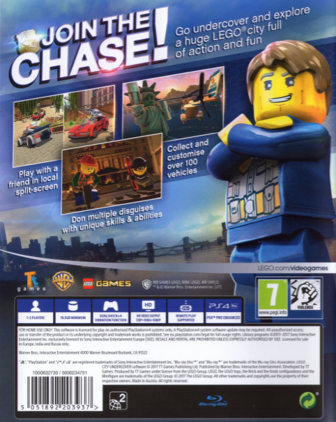 LEGO City Undercover - Dos