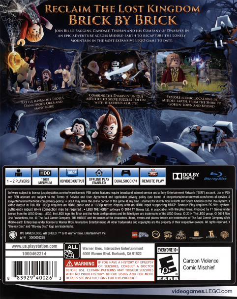 LEGO The Hobbit - Dos