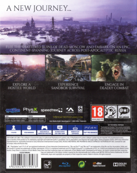 Metro - Exodus - Dos