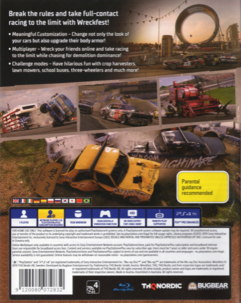 Wreckfest - Dos