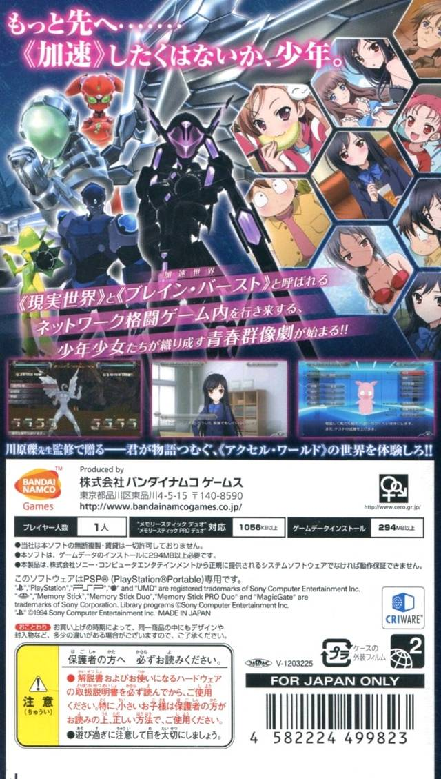 Accel World - Ginyoku No Kakusei dos