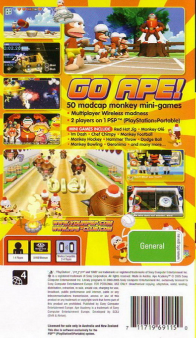 Ape Escape Academy - Dos
