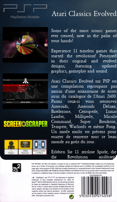 Atari Classics Evolved - Dos