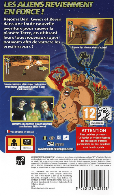 Ben 10 : Alien Force - Dos