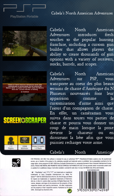 Cabela's North American Adventures - Dos