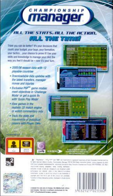 Championship Manager - Dos