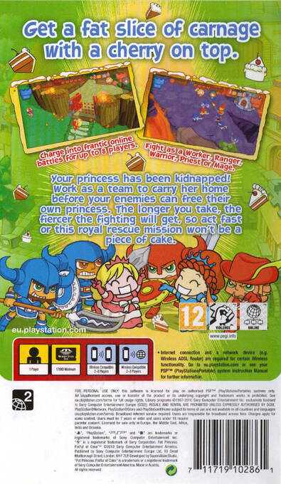 Fat Princess : Fistful of Cake - Dos