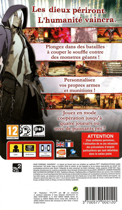 Gods Eater Burst - Dos