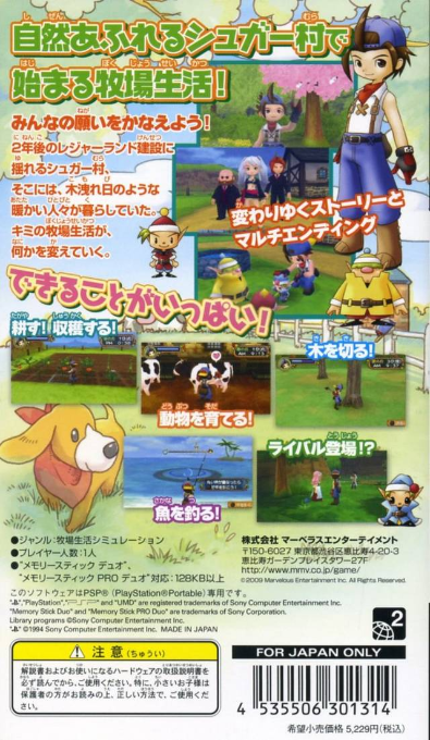 Harvest Moon : Hero of Leaf Valley - Dos