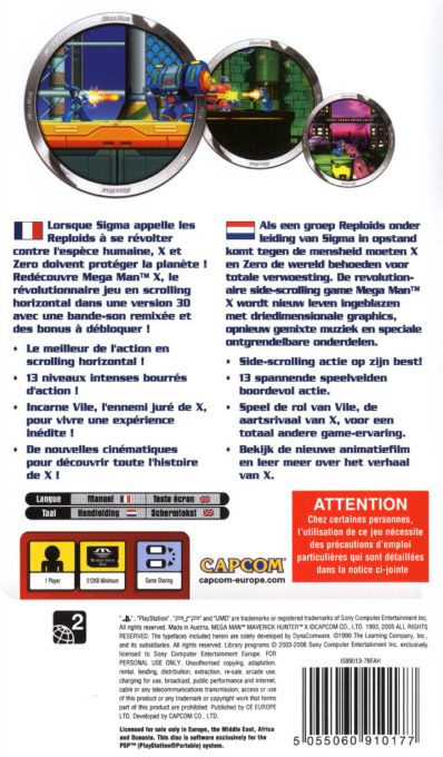 Mega Man : Maverick Hunter X - Dos