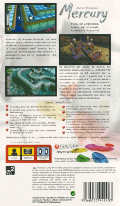 Mercury Meltdown - Dos