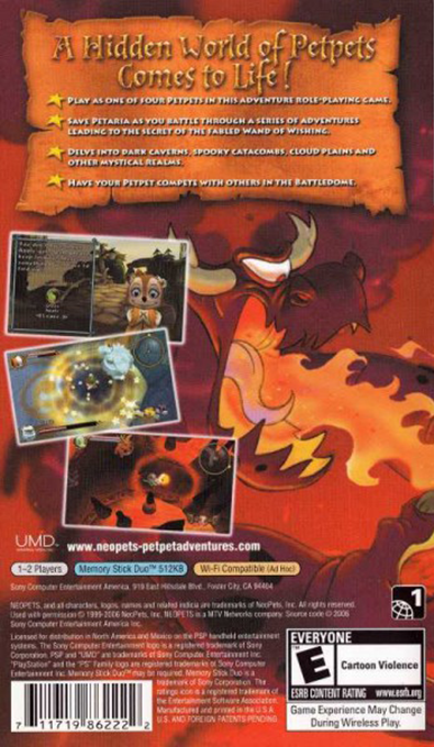 Neopets : Petpet Adventures, The Wand of Wishing - Dos