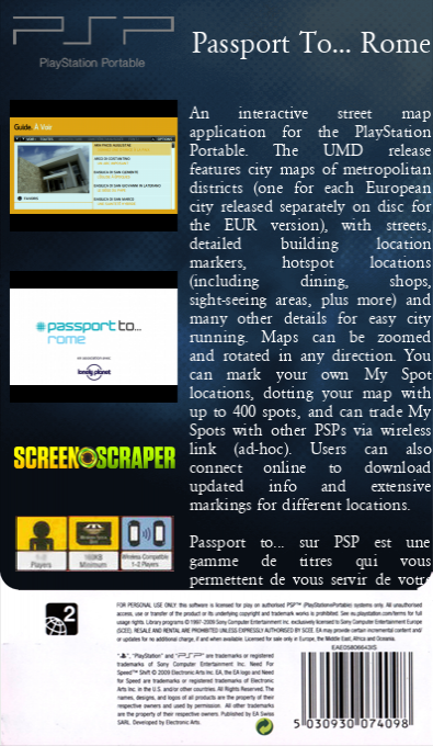 Passport To... Rome - Dos