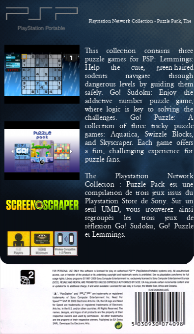 The Playstation Network Collection : Power Pack - Dos